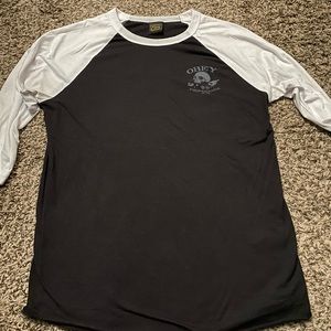 Large Three Quarter Long Sleeve Obey T-Shirt